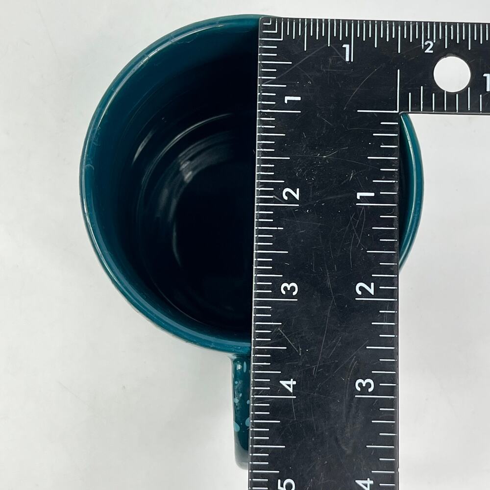 Starbucks 2023 Blue Ribbed Mug 12oz Ceramic Speckled Handle Coffee Cup Modern - Picture 8 of 8